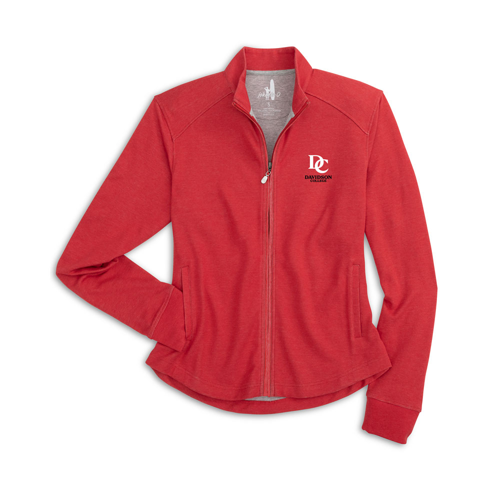 Women's Johnnie-O Red Tomi Full Zip Jacket