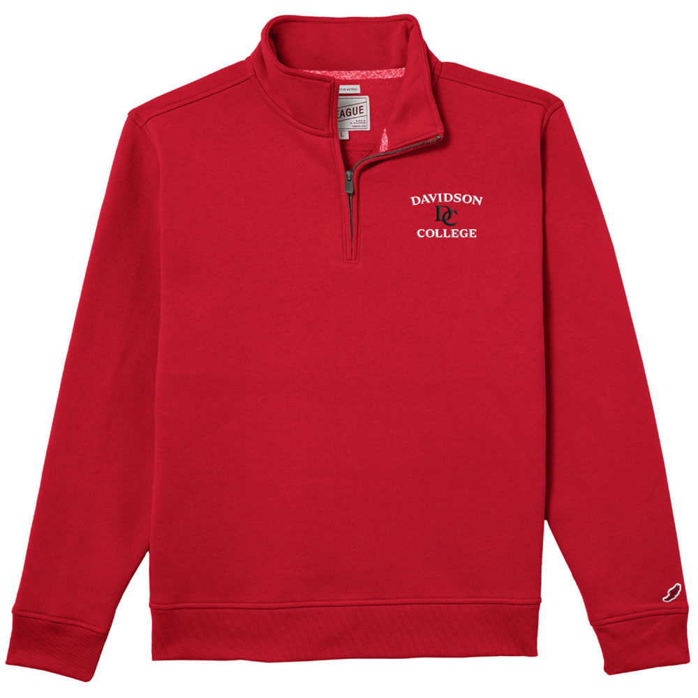 League 1991 Red Quarter Zip
