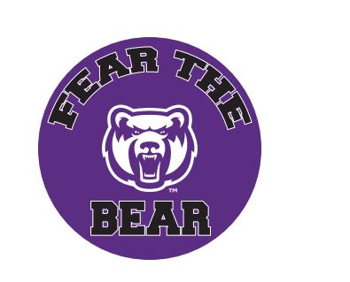 Fear The Bear Button Magnet