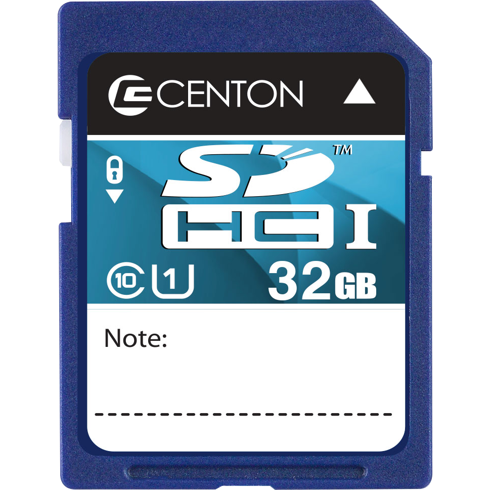 Centon MP Essential SDHC Card - Blue 32GB-10Mbps BPs