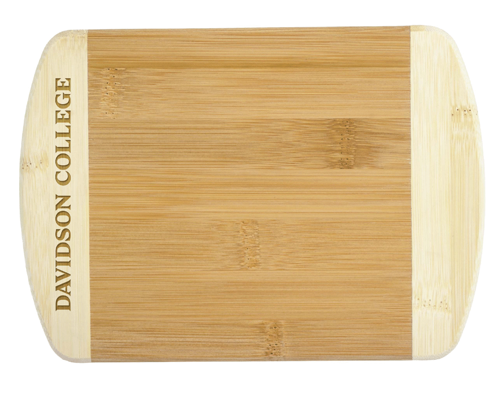 Davidson College 2 Tone Bar Cutting Board