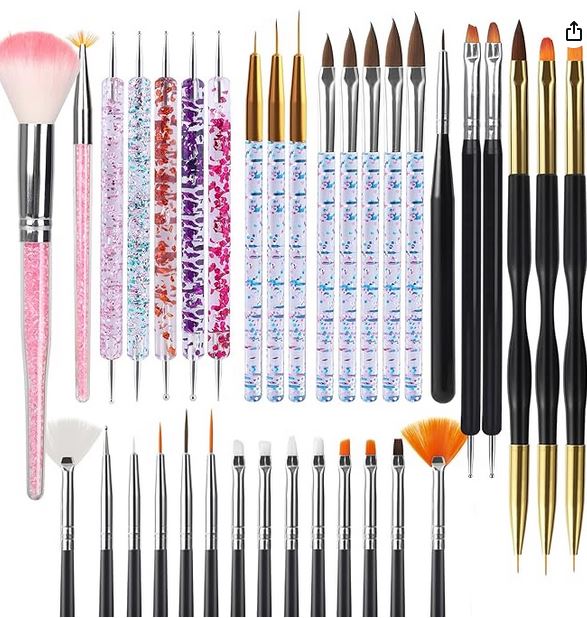 Artdone 35 pc Nail Art Pen Brushes