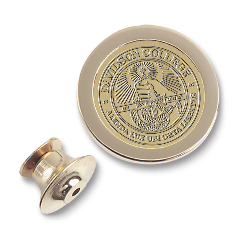 Lapel Pin - Gold - With College Seal