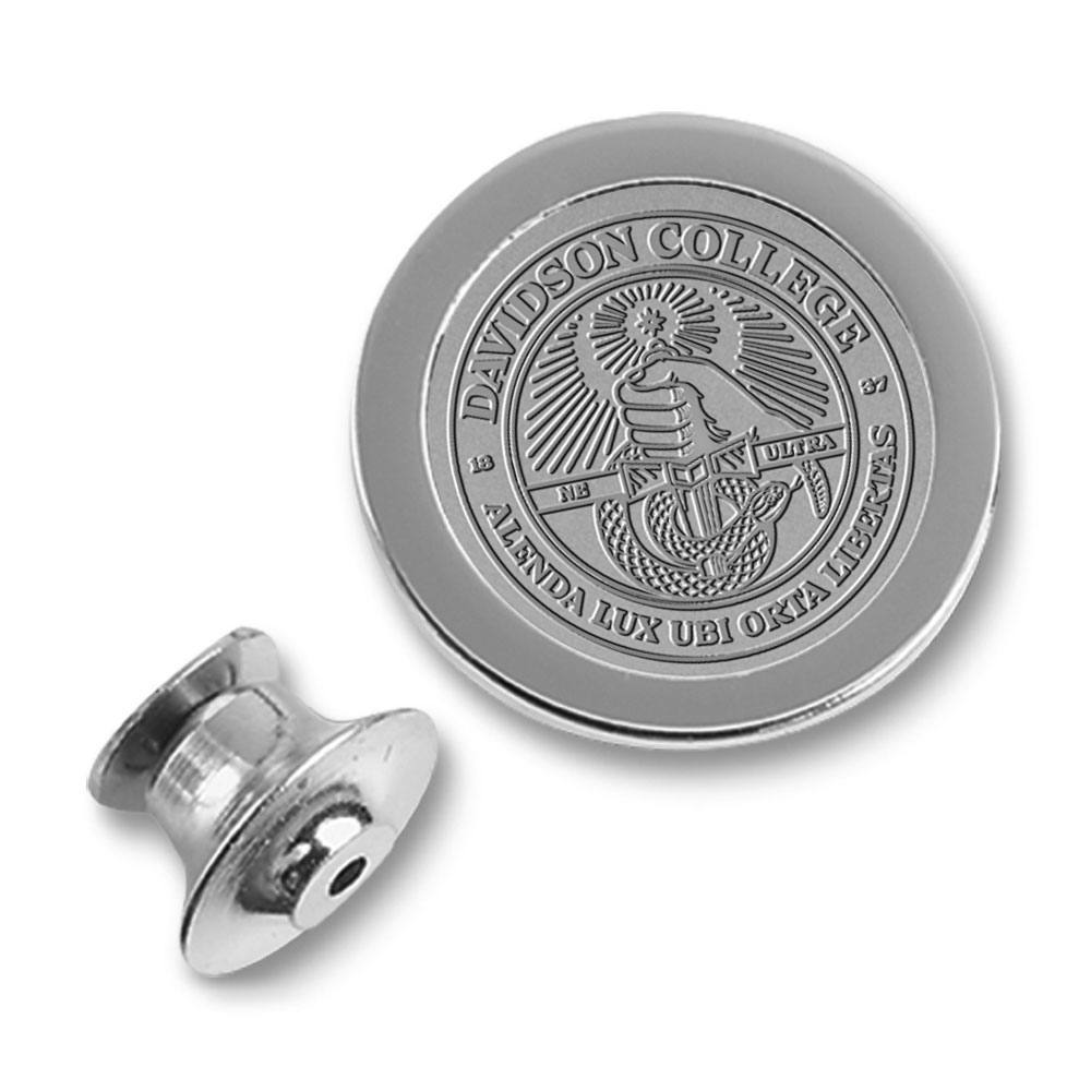 Lapel Pin - Sliver - With College Seal