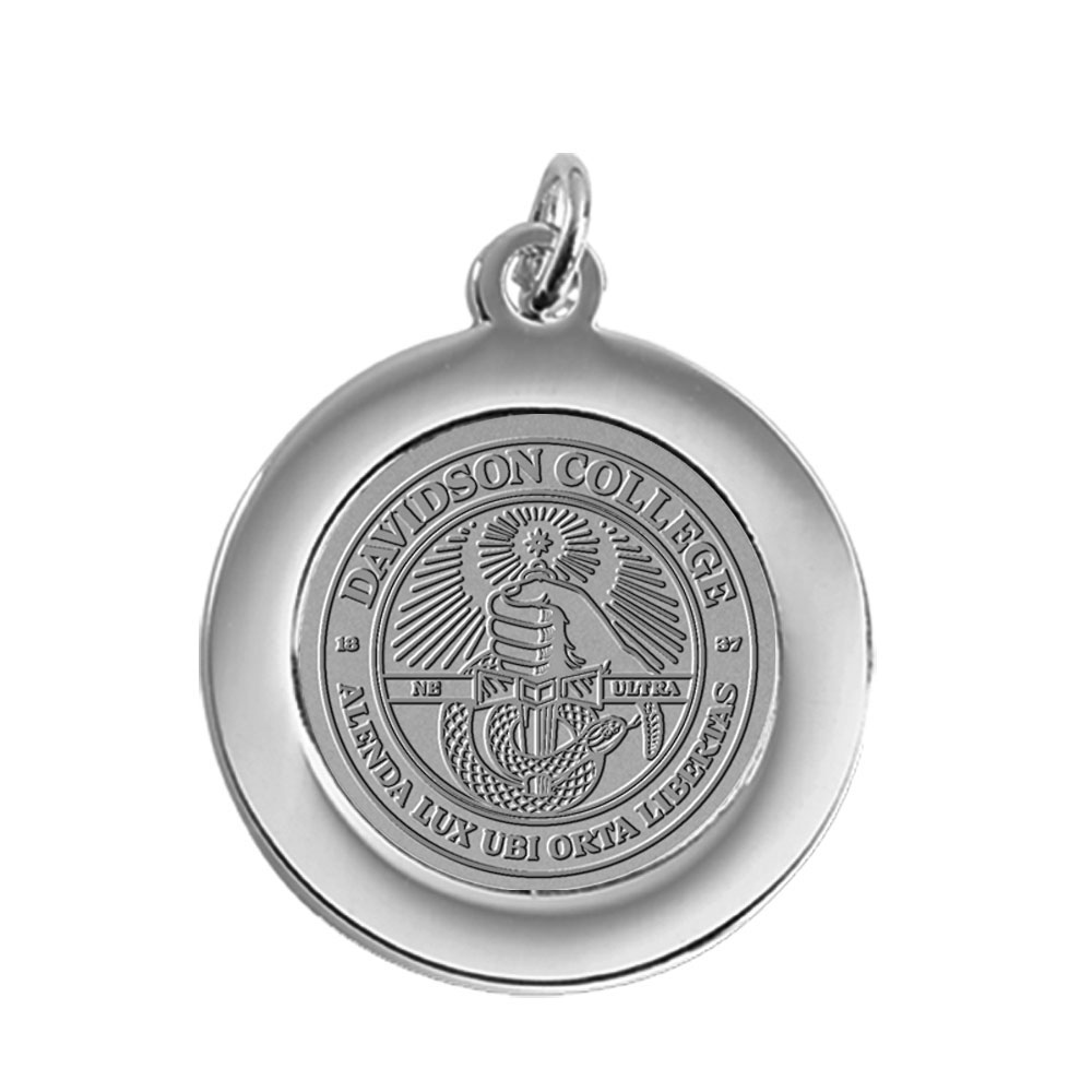 Pendant/Charm Silver - With College Seal