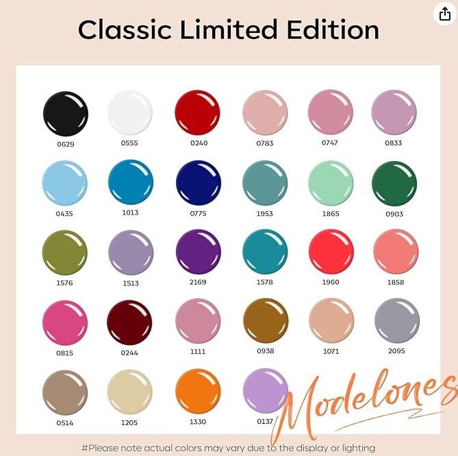 modelones 32 PCS Gel Nail Polish Set