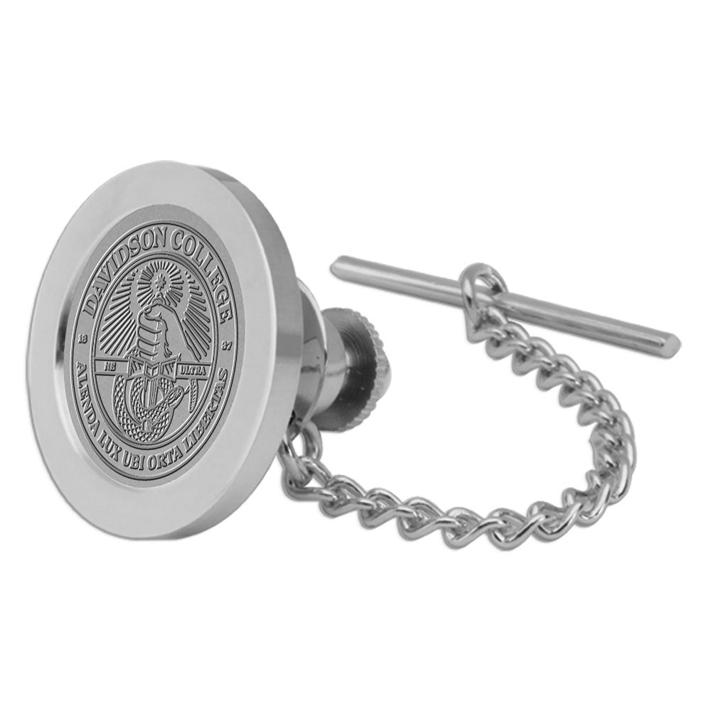 Tie Tack/Lapel Pin - Silver - With College Seal