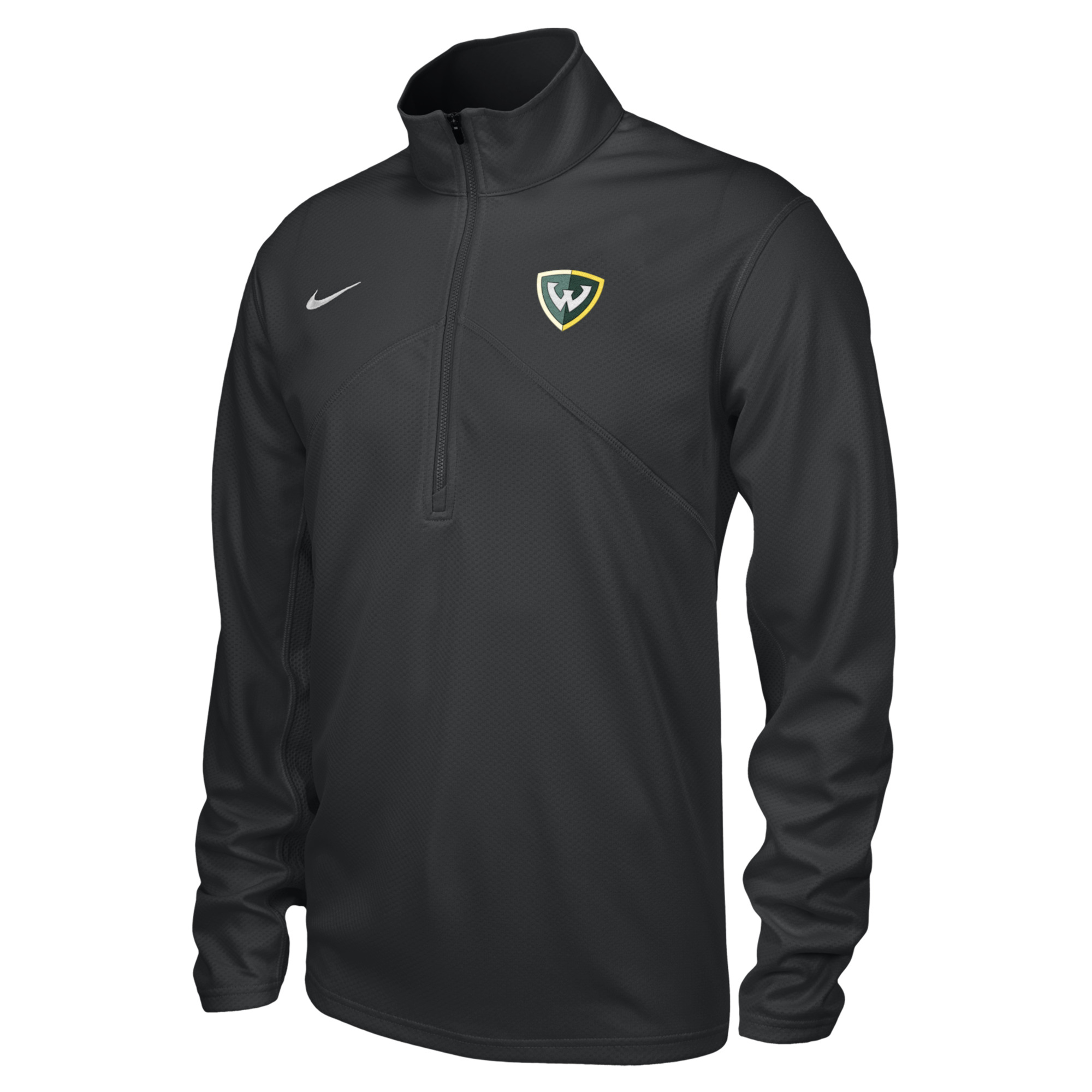 WSU Shield Nike Dri-fit 1/4 Zip Pullover