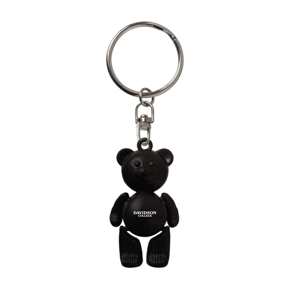 Black Beary Cute Keytag
