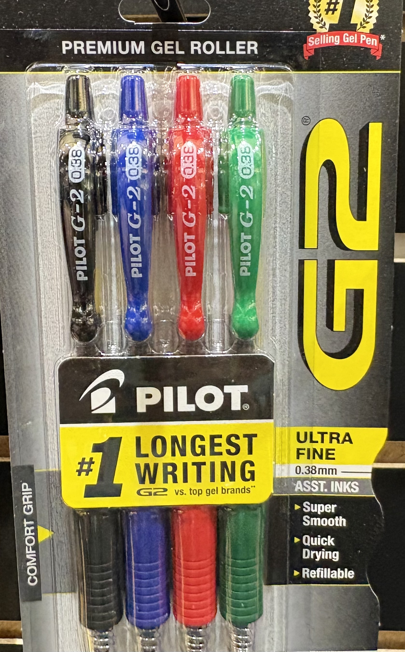 Pilot G2 Retractable Gel Pen