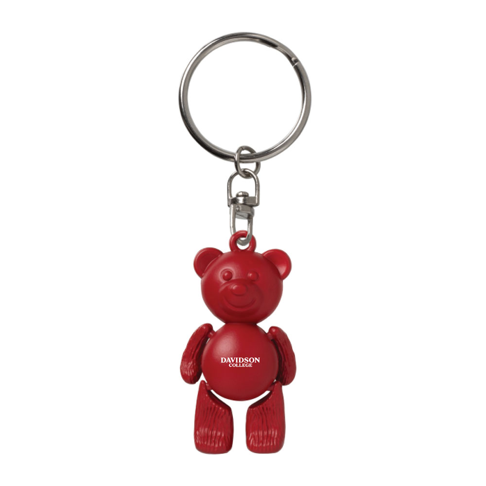 Red Beary Cute Keytag