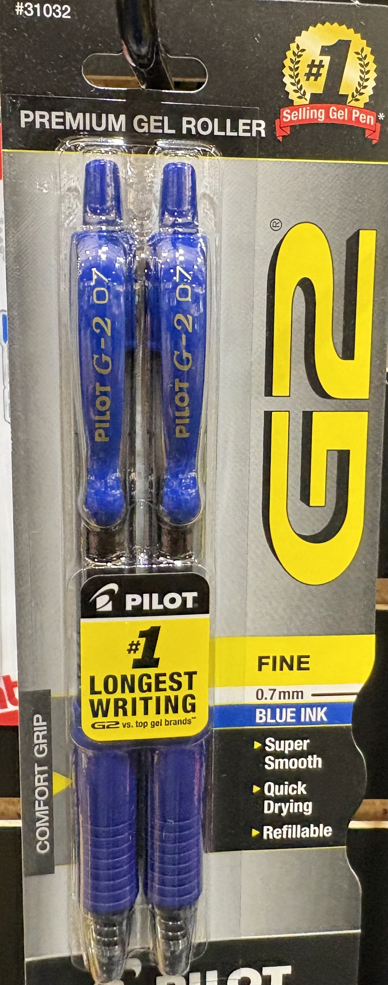 Pilot G2 Retractable Gel Pen
