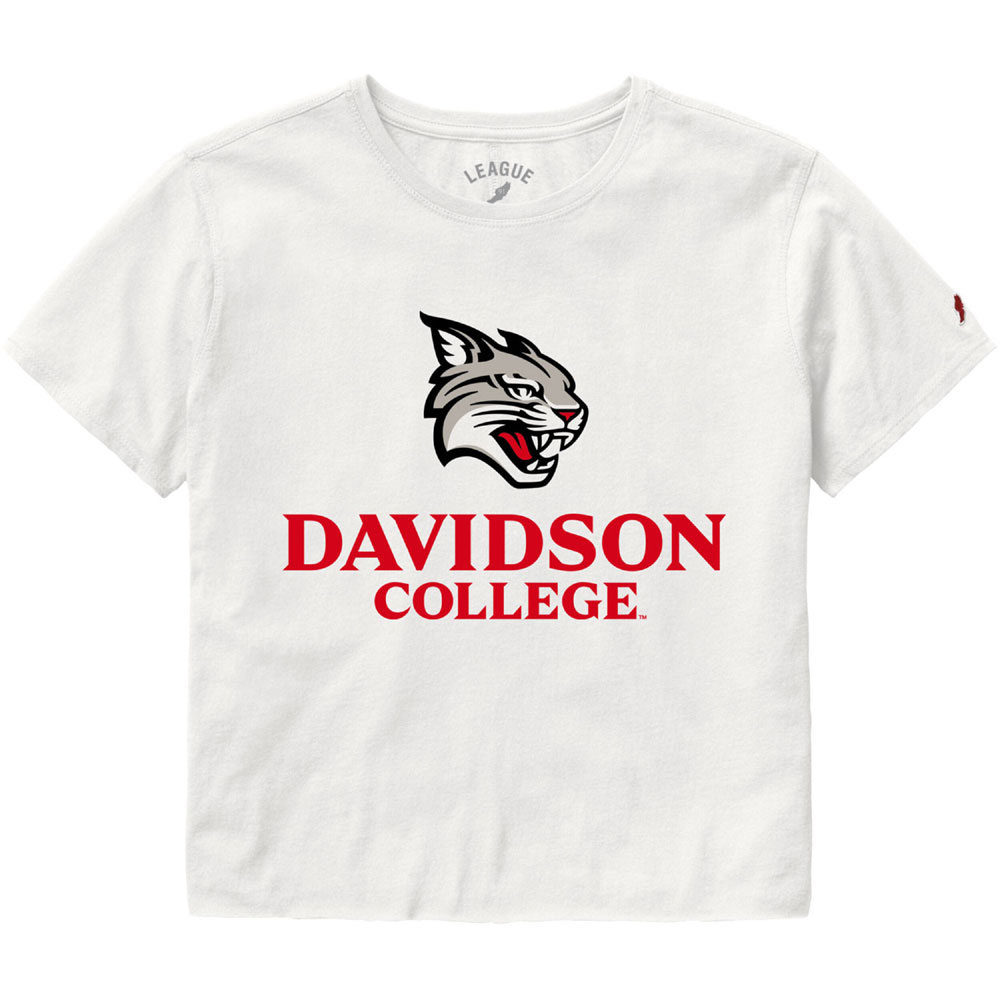 Women's White Clothesline Cotton Crop Top