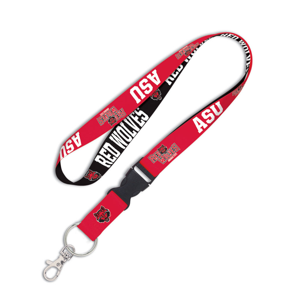 Arkansas State University Lanyard w/ Detachable Buckle