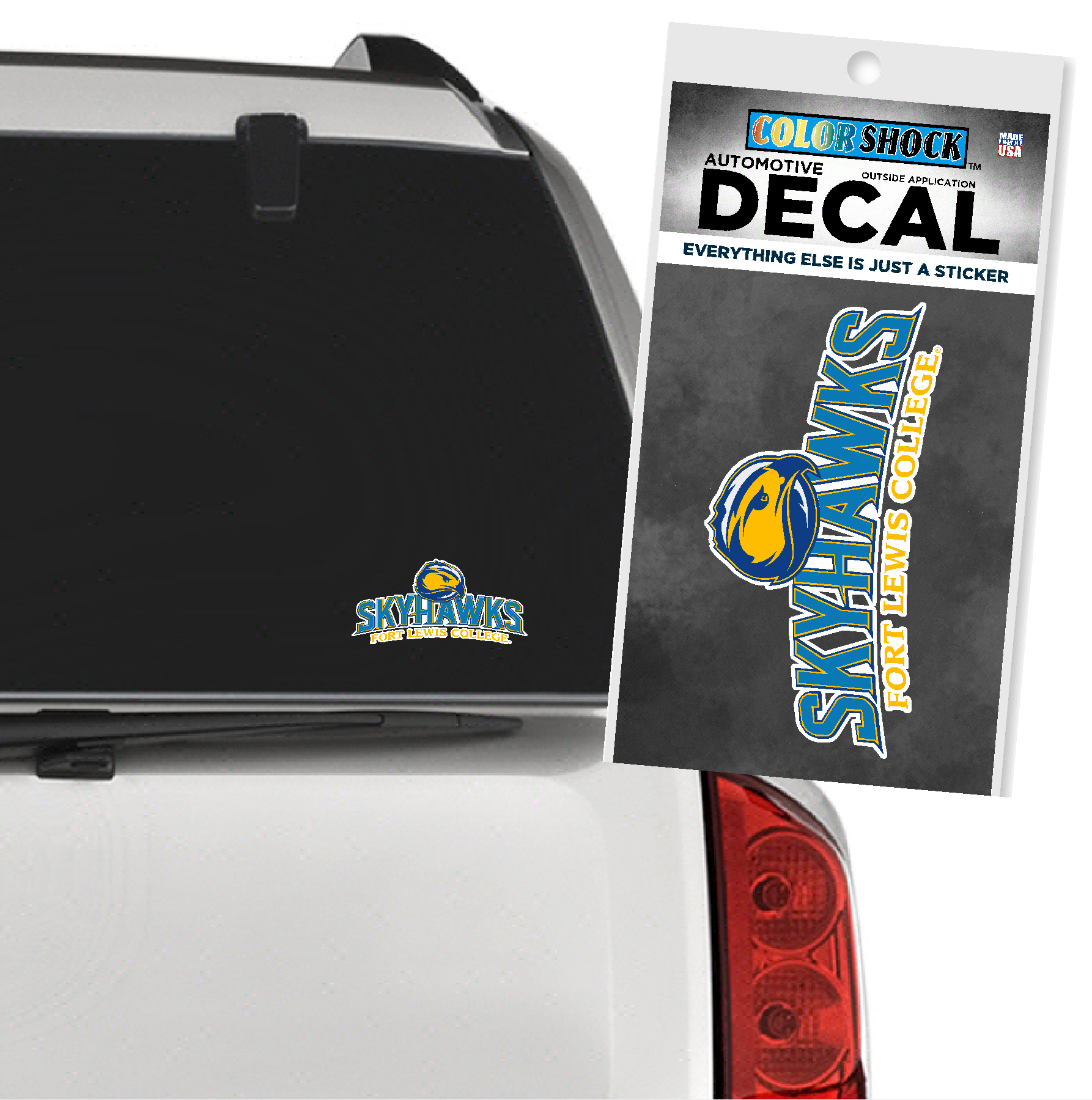 Skyhawks Window Decal - Outside Application