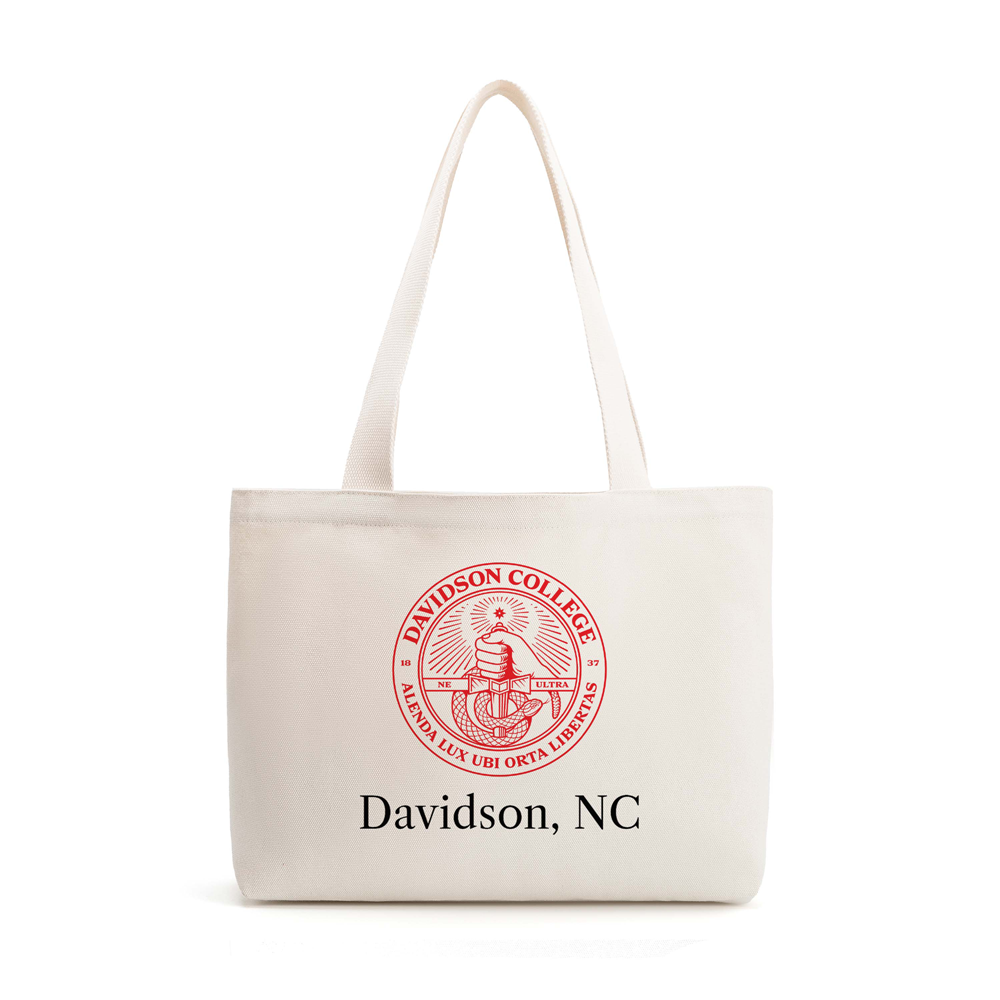 Davidson College Canvas Tote