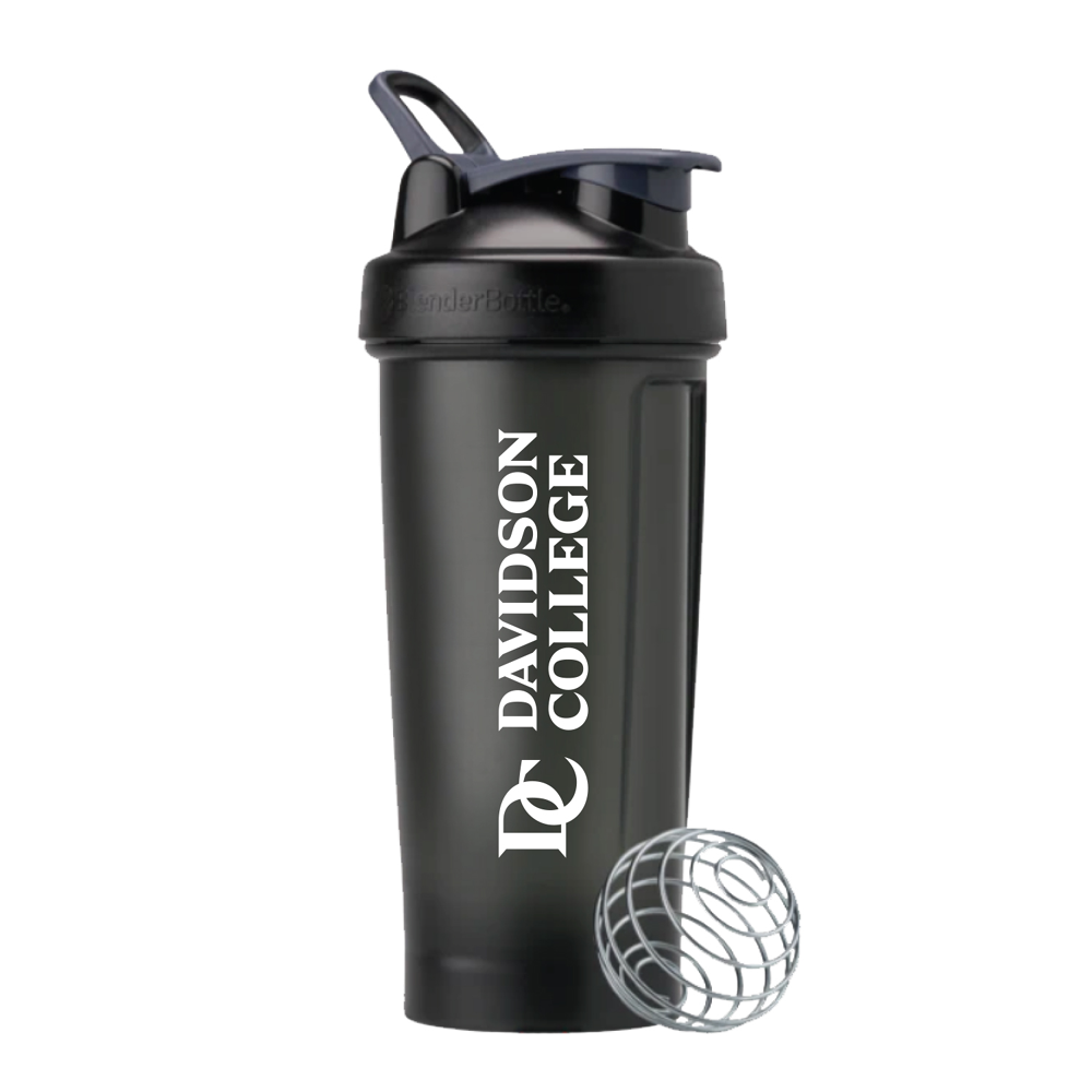 Davidson College 28 oz. Black Blender Bottle