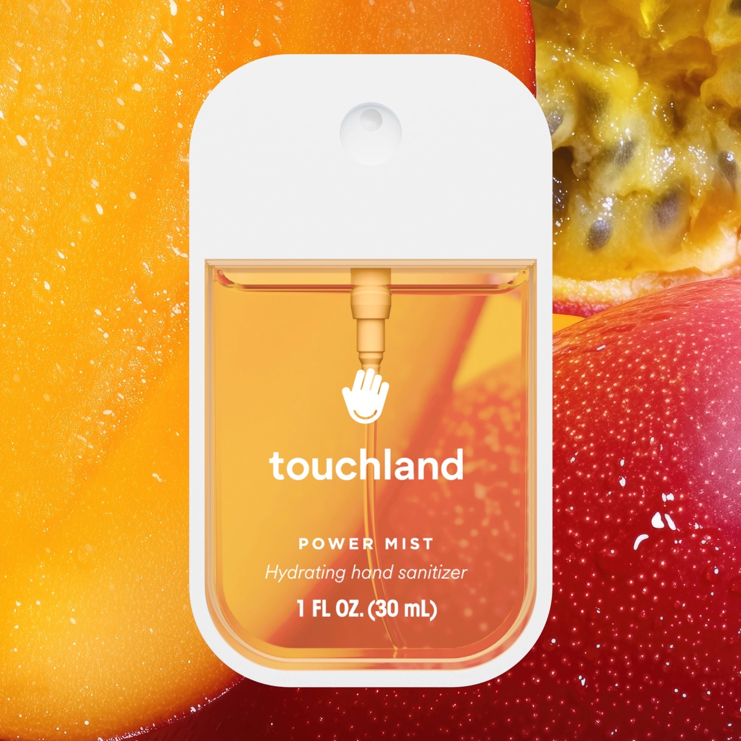 Touchland Power Mist Hydrating Hand Sanitizer 1oz- Mango Passion