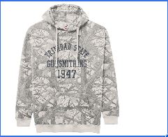 Trinidad State Gunsmithing Faded Camo Hooded Sweatshirt