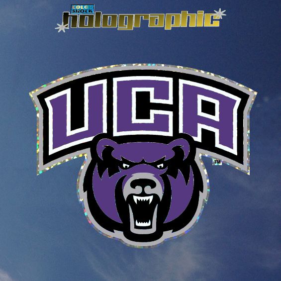 Holographic UCA Bearhead Decal