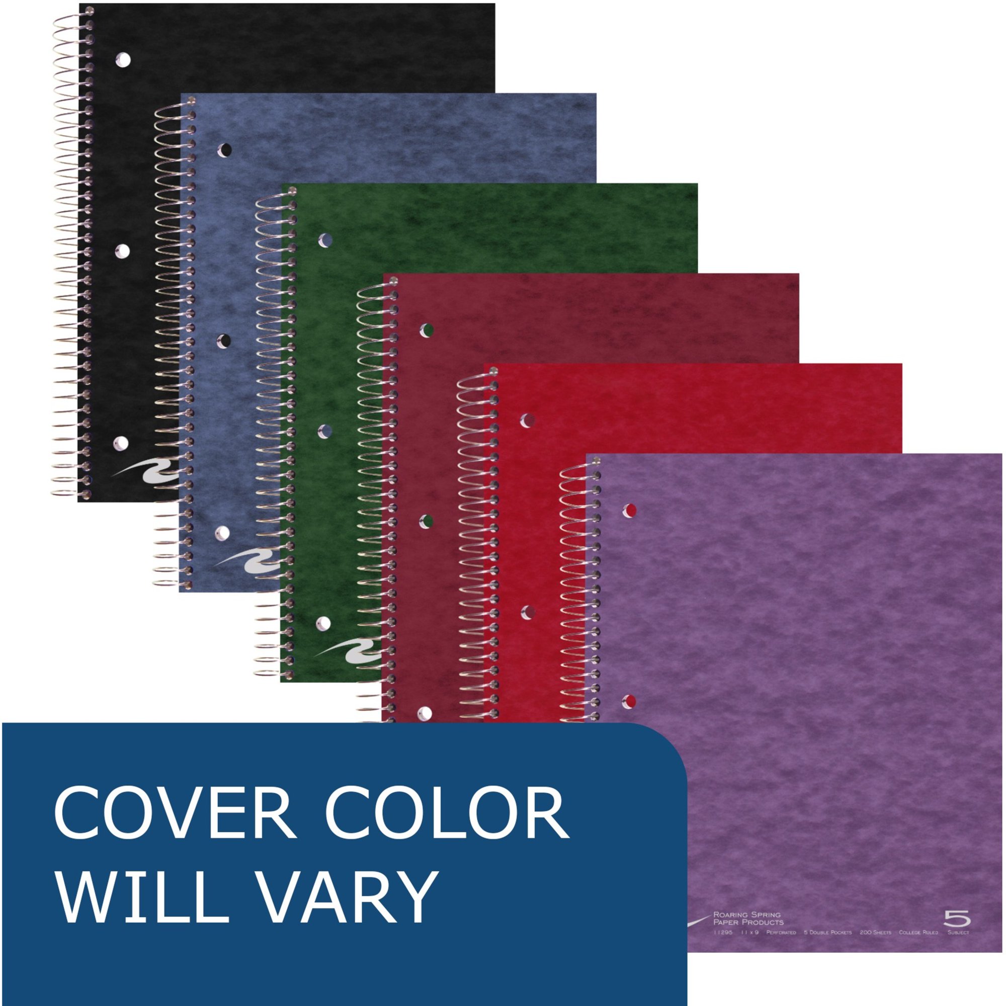 5 Subject Spiral Notebook