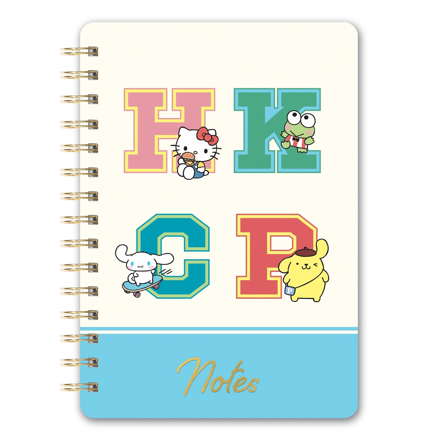 Hello Kitty and Friends College Blue Agatha Notebook