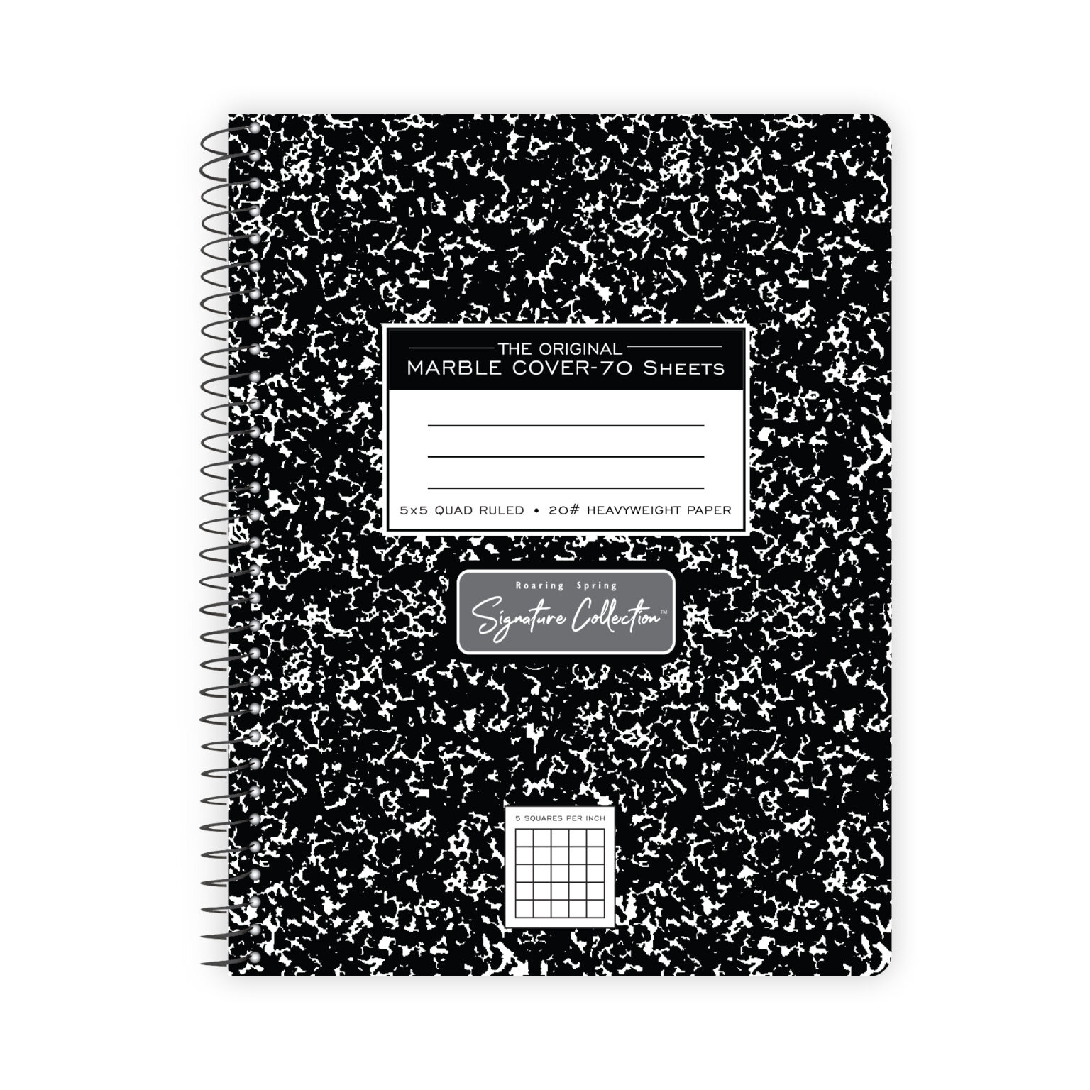 Wirebound Composition Notebook - Quad Ruled