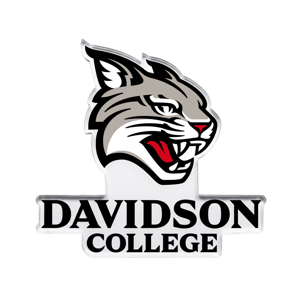 Davidson College Wildcat Acrylic Magnet