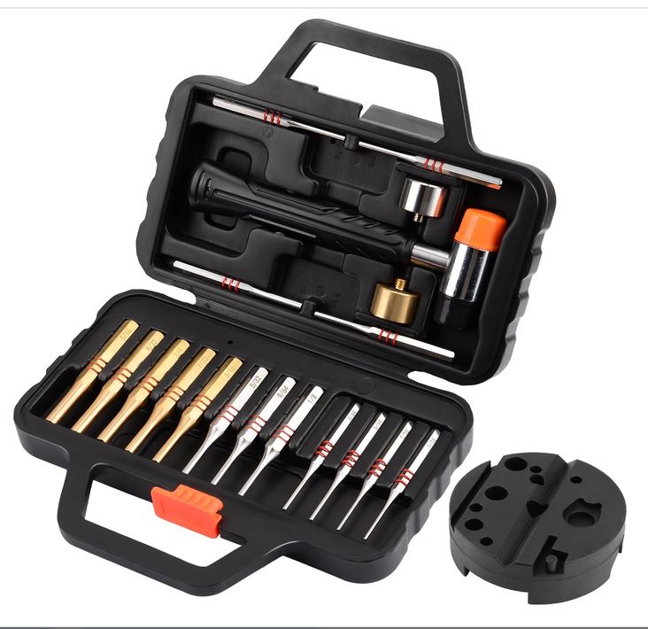 # 016 Pridefend Punch Set,Brass Punch Set and Roll Pin