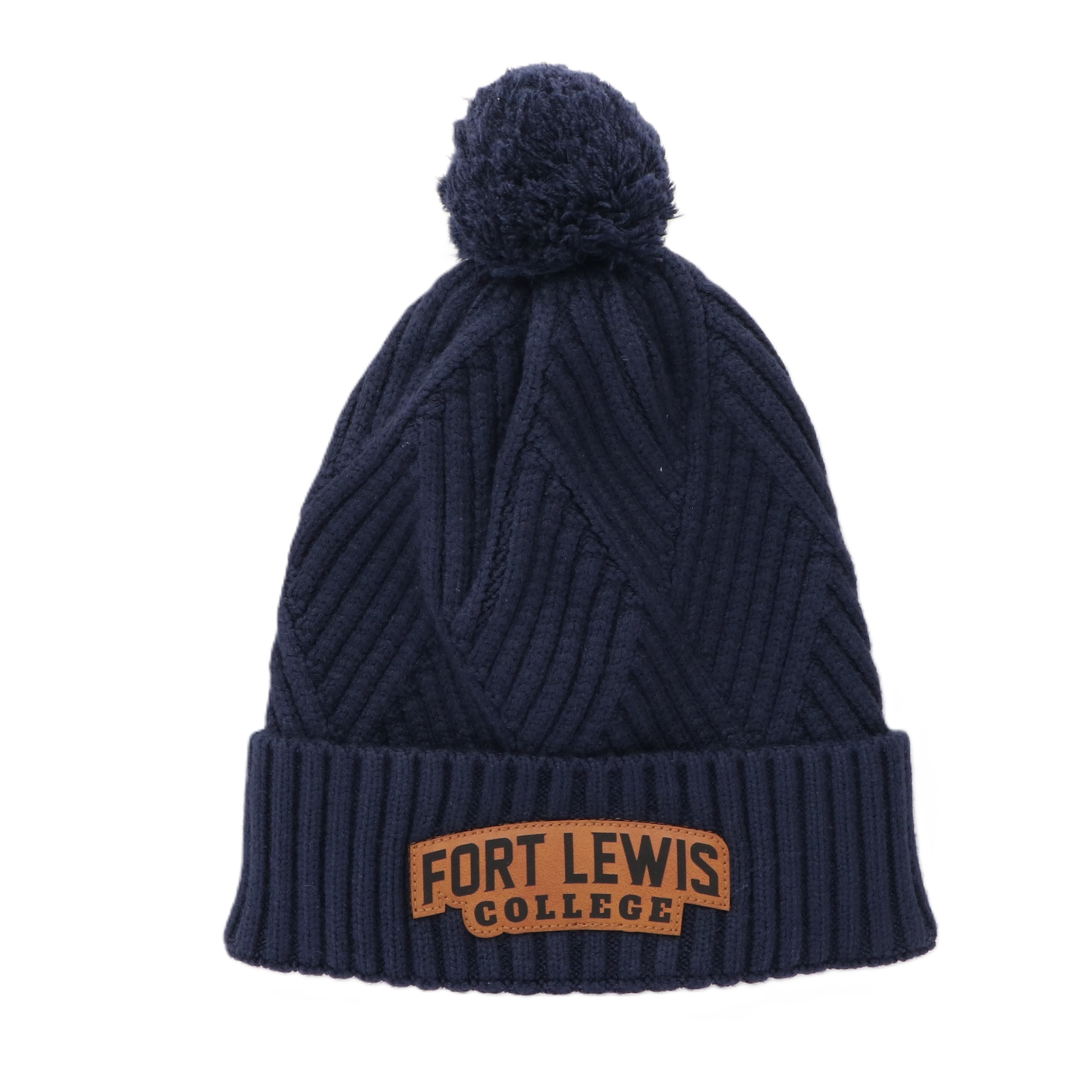 Fort Lewis College Textured Cuff Stocking Hat
