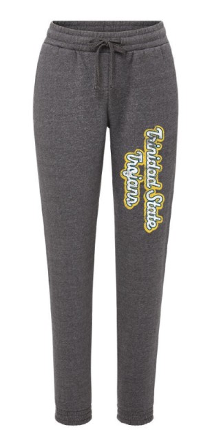 Trinidad State Trojans Women's Vintage Fleece Jogger Sweatpants