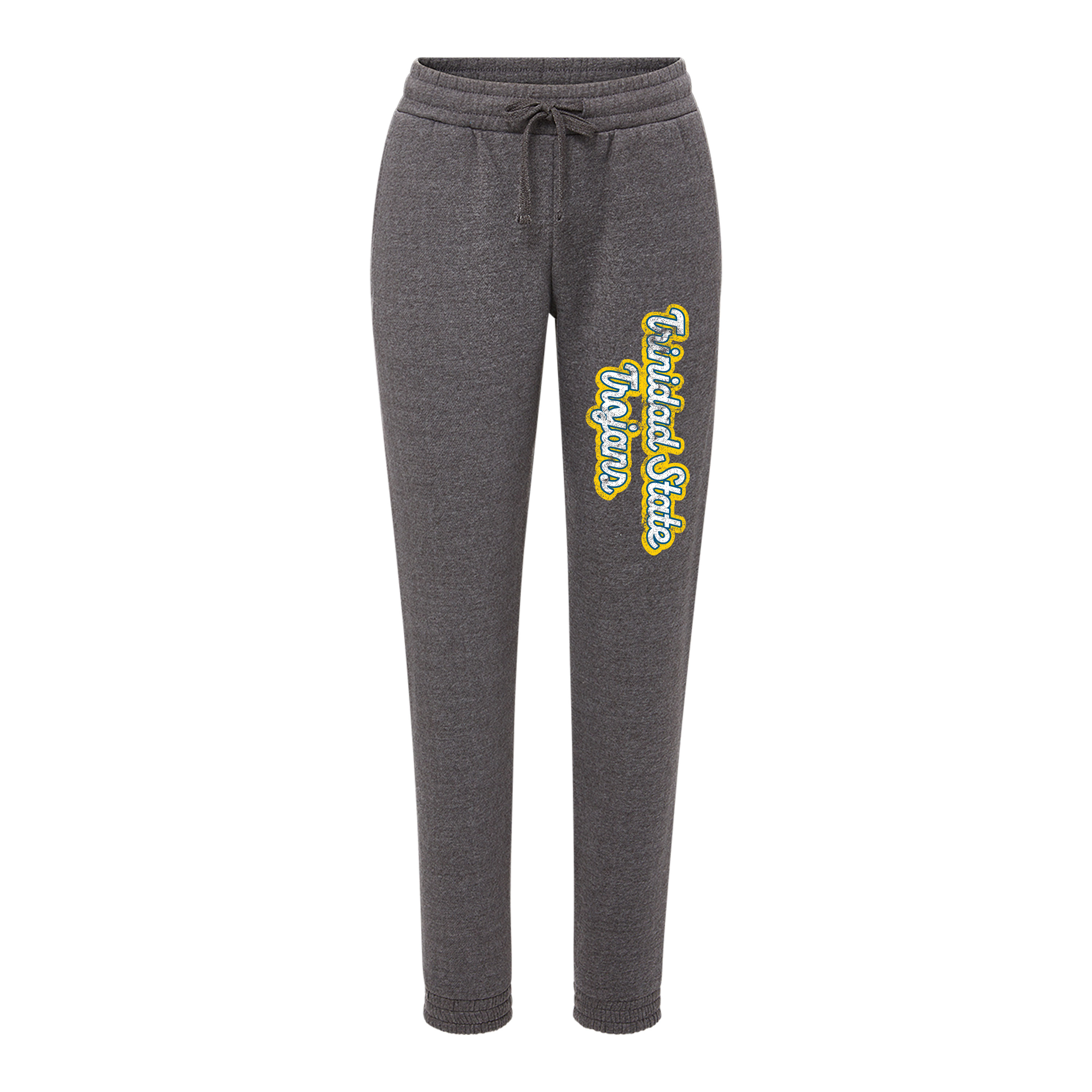 Trinidad State Trojans Women's Vintage Fleece Jogger Sweatpants
