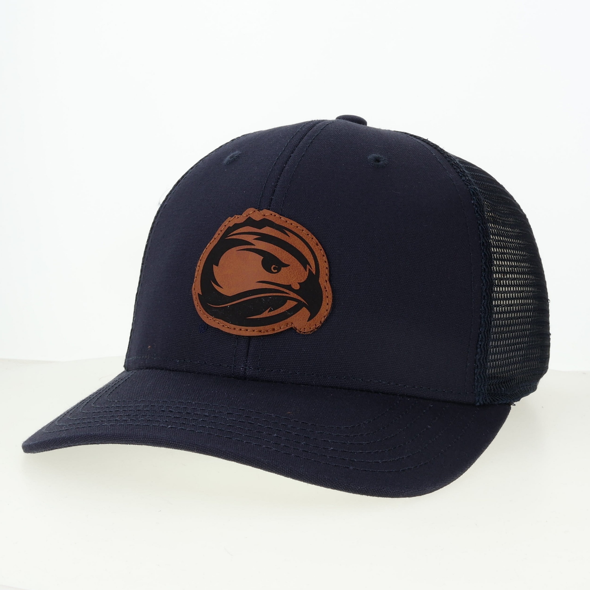 Skyhawks Leather Patch Snapback Hat