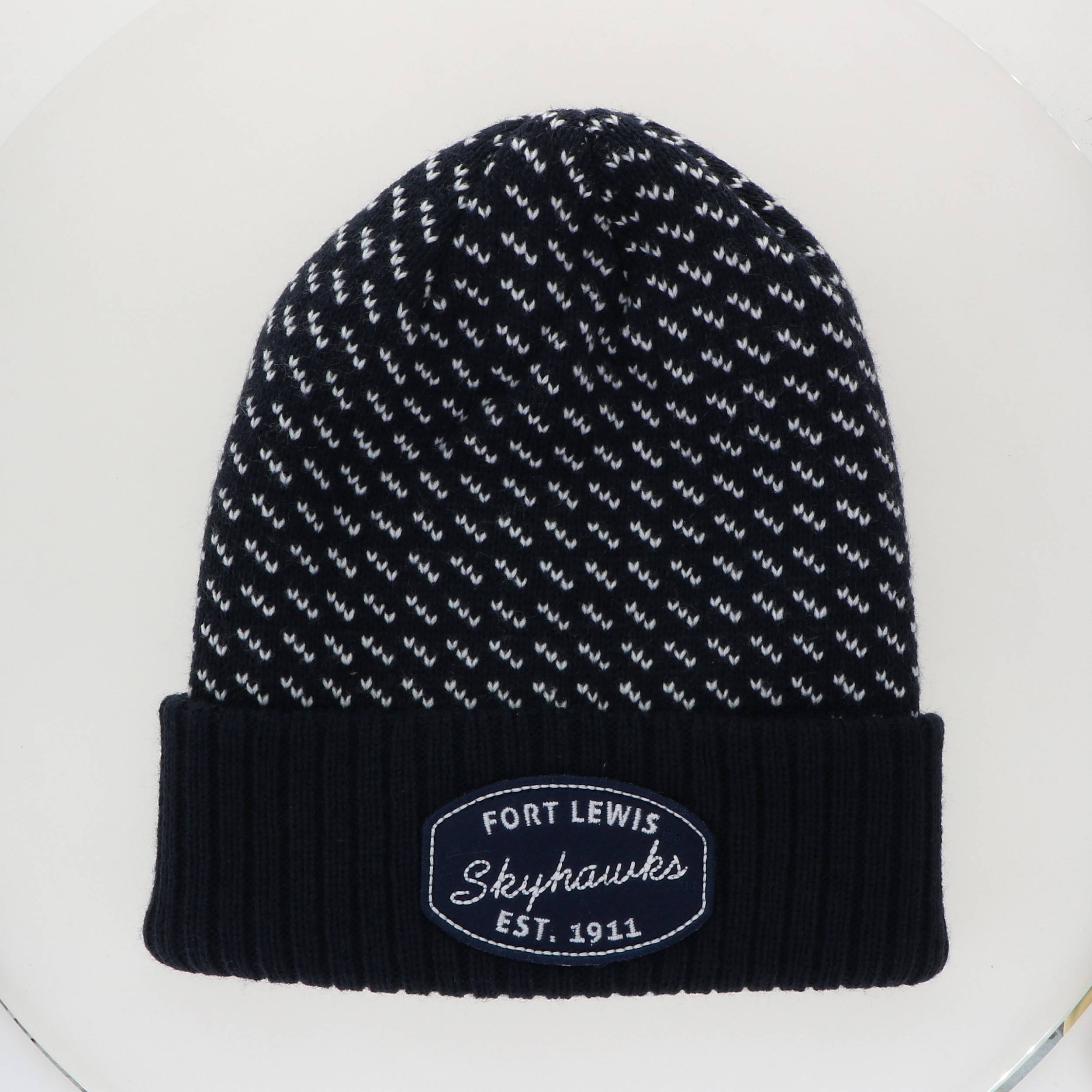 Fort Lewis Skyhawks Thick Knit Stocking Hat