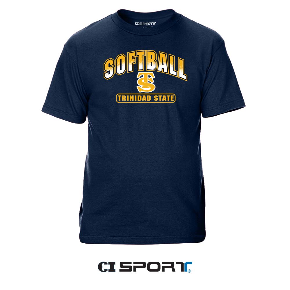 Trinidad State Trojans Softball T-Shirt