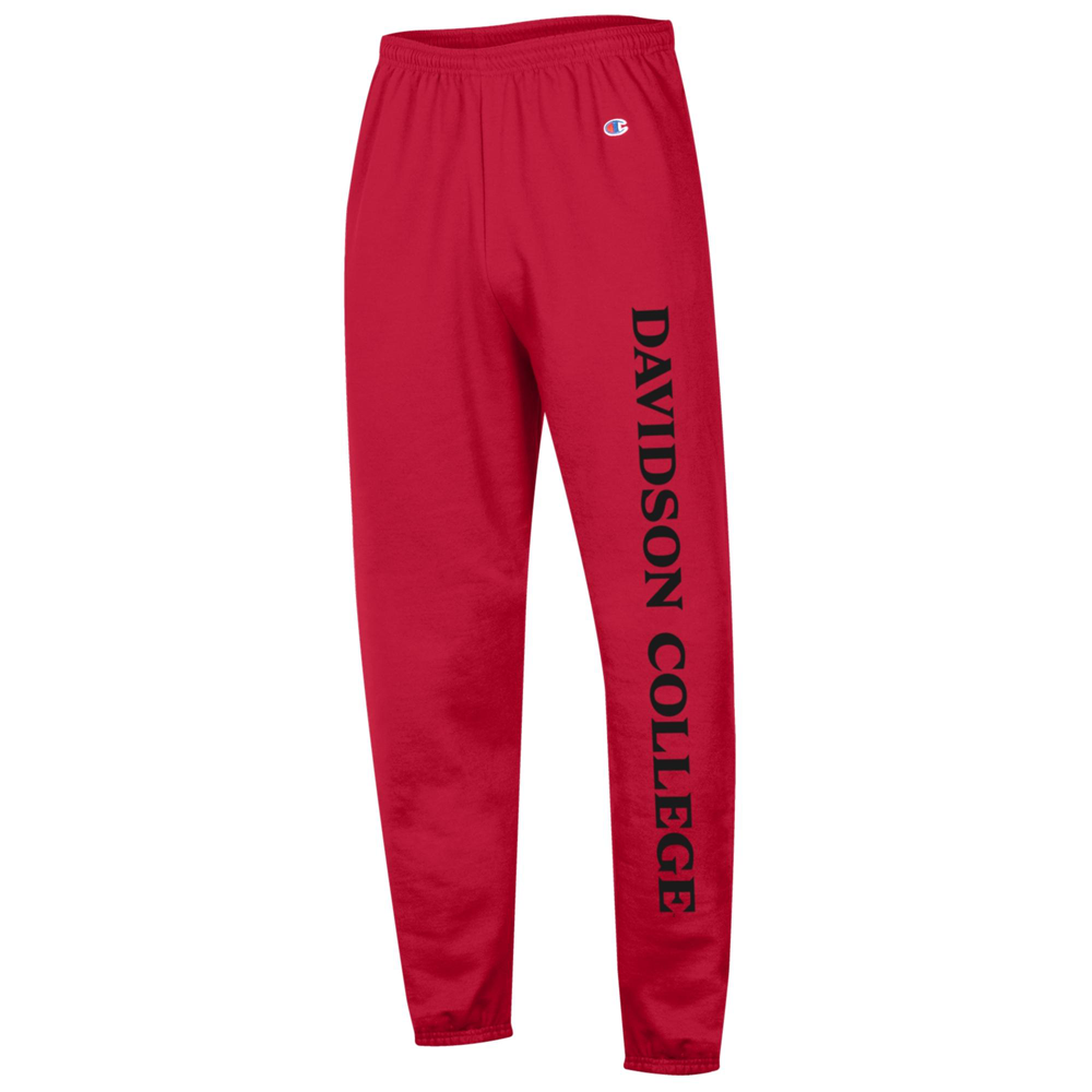 Davidson College Red Banded Pants