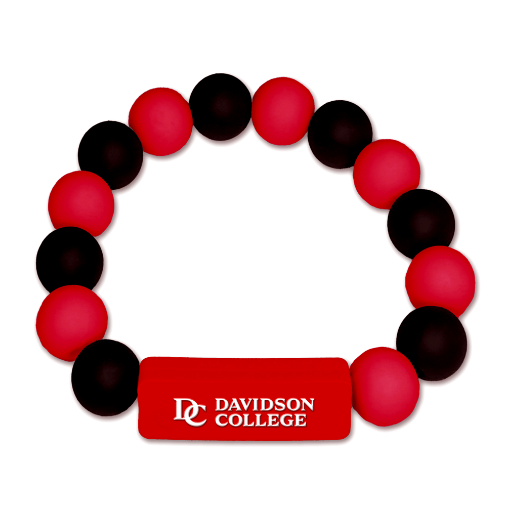 Davidson College 2 Tone Beaded Bracelet