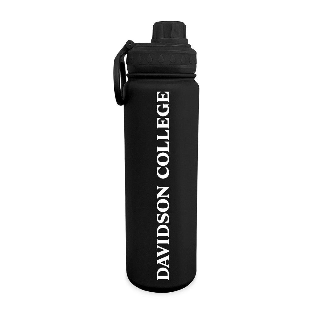 24oz. Black Stainless Sport Bottle