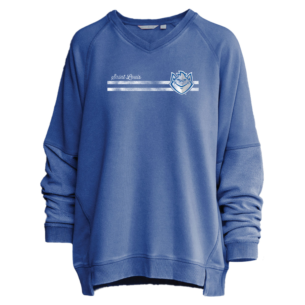 Camp David Distressed Venice V-Neck