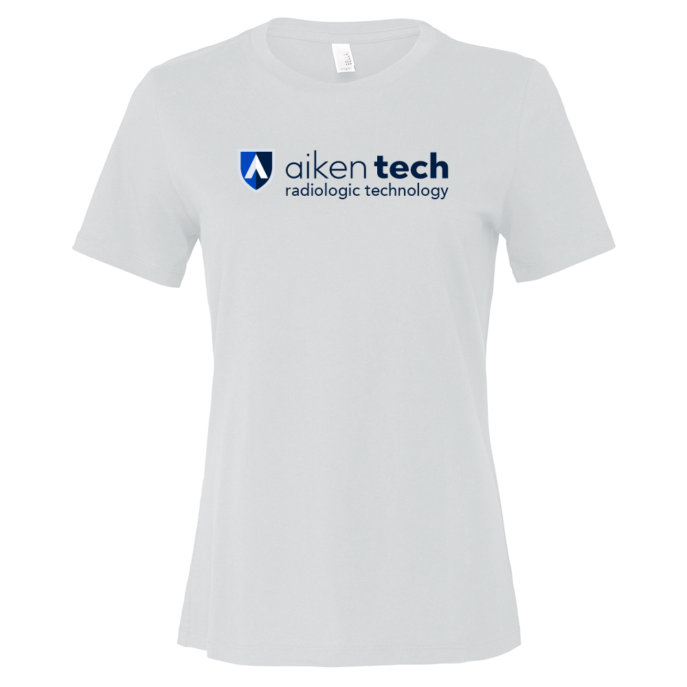 Radiologic Technology- Aiken Technical Bella + Canvas Womens White Relaxed Cotton T Shirt