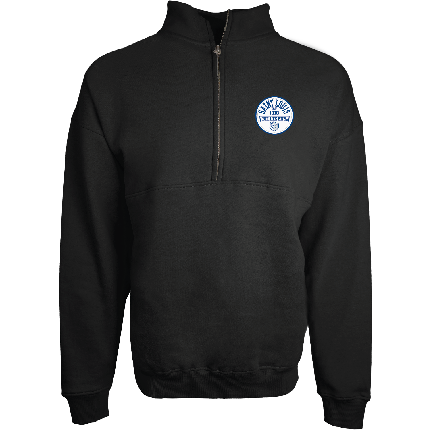 Blue 84 Embroidered Felt Patch 1/2 Zip