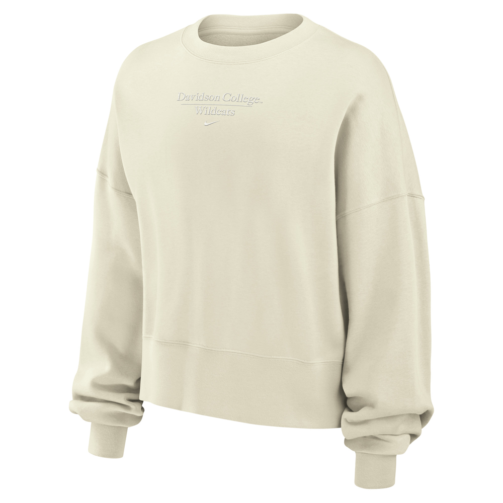 Women's Nike Phoenix Fleece Off White Crew
