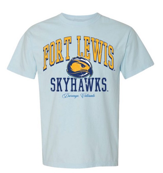 Fort Lewis Skyhawks Comfort Colors® Garment Dyed T-Shirt