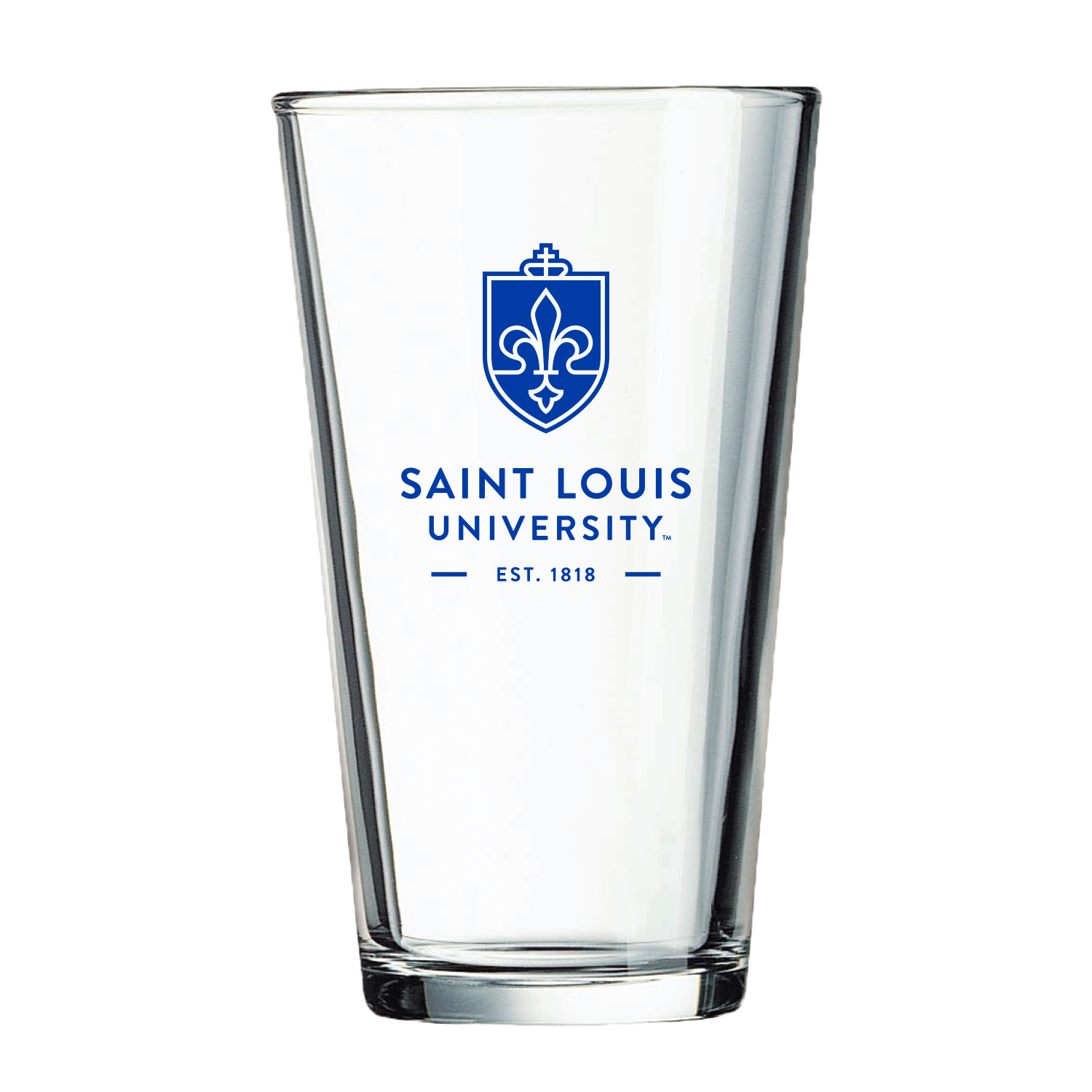 Nordic University Logo Glass Pint Cup
