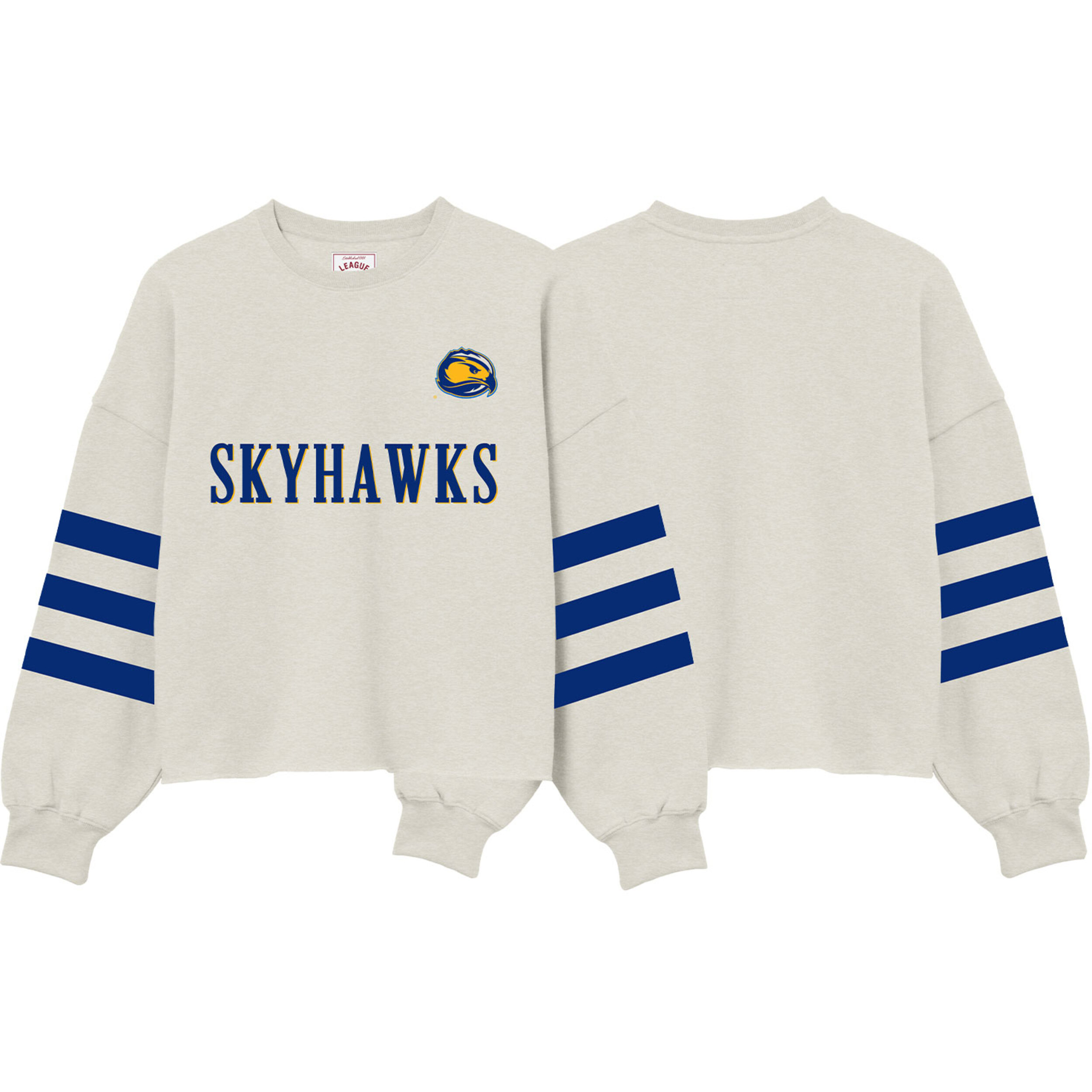 Skyhawks Ladies Game Day Midi Crew Sweatshirt