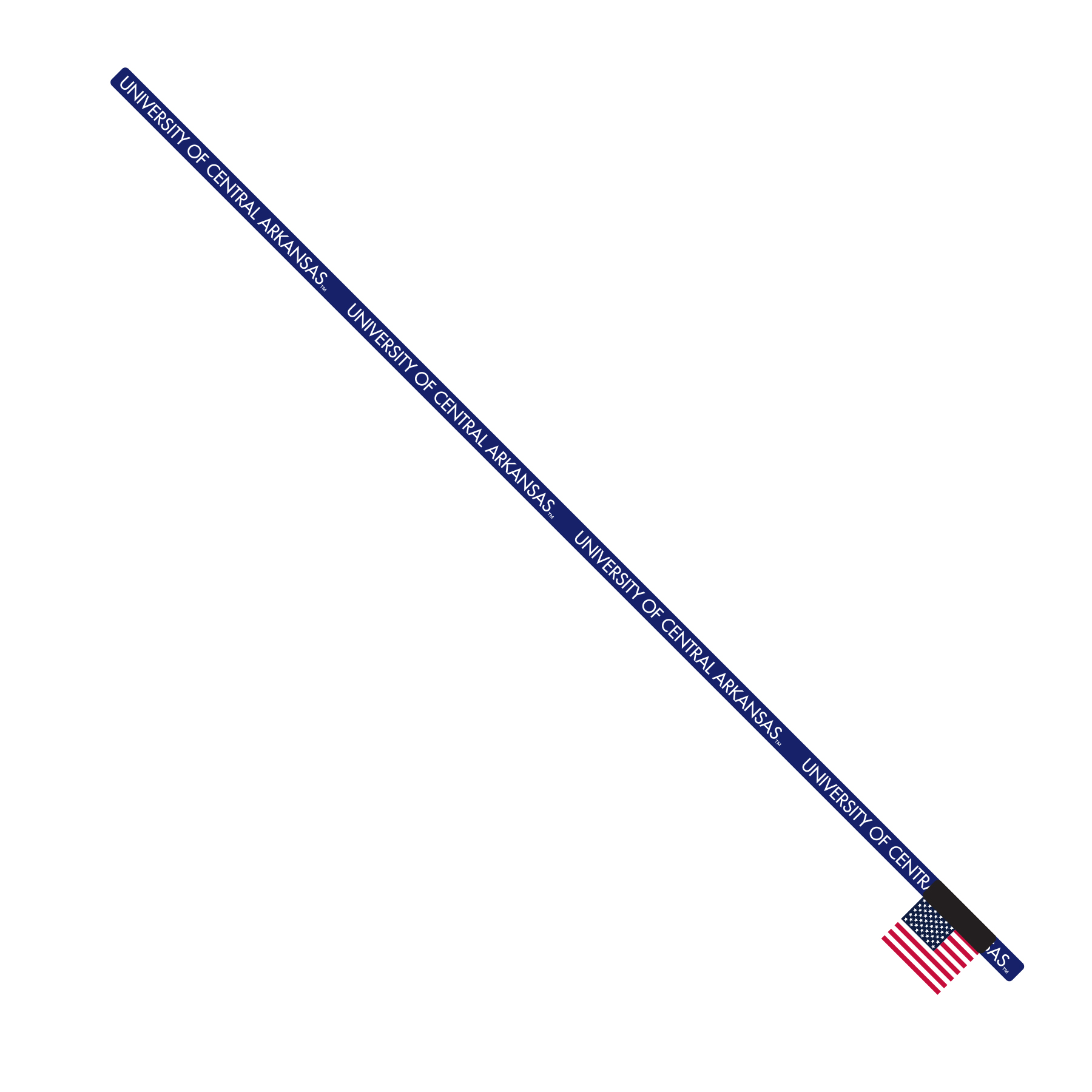 UCA Flag Cord Lanyard