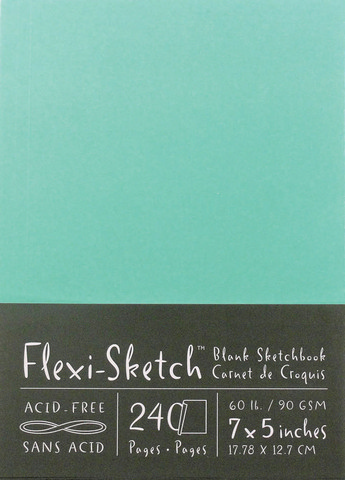 Flexi-Sketch Sketchbook, 7"x5"