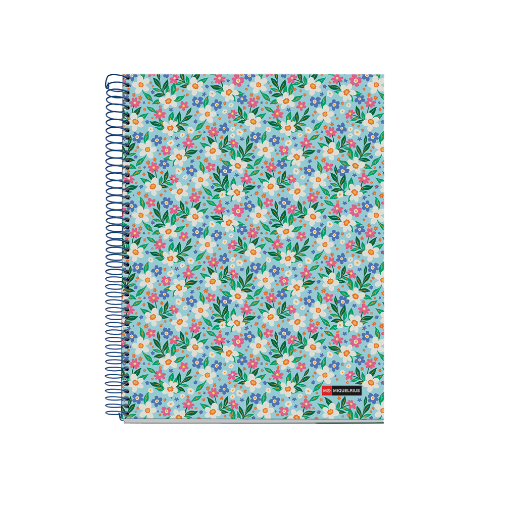 4 Subject Fashion Cardboard 8" x 5" Notebook - Sweet Soul