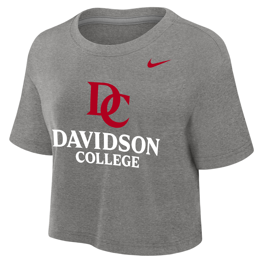 Women's Nike Dri-Fit Dark Heather Cotton Crop Tee