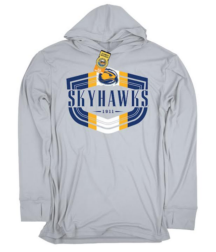 Skyhawks Performance Long Sleeve Hooded T-Shirt